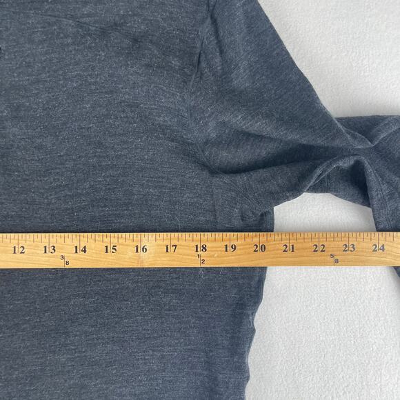 First Ascent 1/4 Zip Base Layer Gray SZ Med Flaws - Picture 5 of 10
